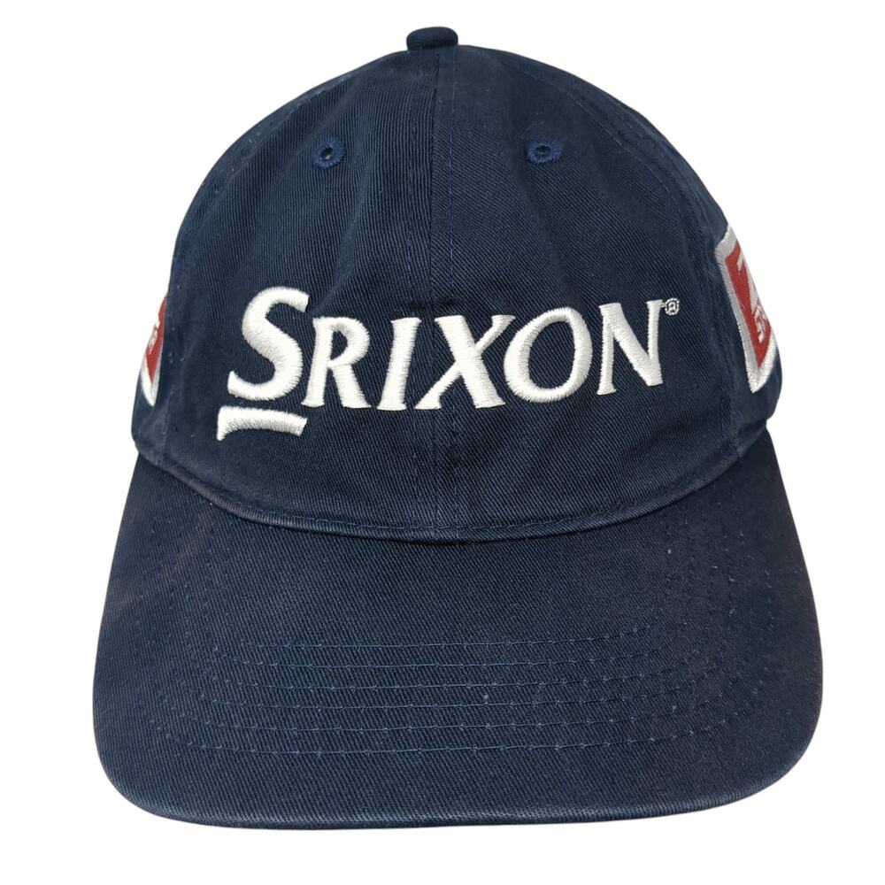 Srixon Slideback Hat Blue One Size Adjustable Embroidered Solid Outdoor